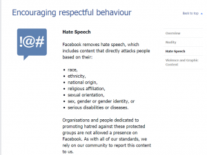 hate speech fb